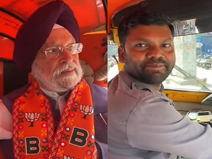 Hardeep Puri takes auto ride, holds candid conversation with driver over Centre’s welfare schemes