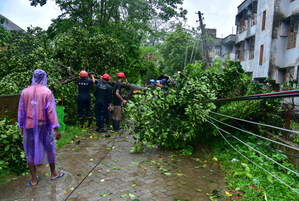 Student, two others killed as heavy rains lash Assam, cause flooding; Red alert issued for 10 districts