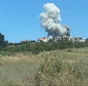 Paramedic killed, another wounded in Israeli airstrike on Lebanon