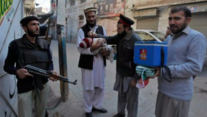 5 injured in attack on polio vaccination team in Pakistan