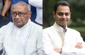 BJP surges in MP; Nakul Nath, Digvijaya Singh trailing