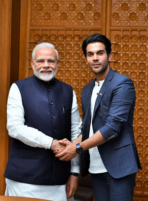 Rajkummar Rao congratulates PM Modi on ‘historic third win’