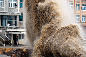 Typhoon Maliksi wanes upon landing in China