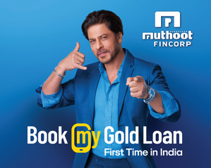 Muthoot FinCorp launches ‘Book My Gold Loan’ campaign with Shah Rukh Khan