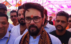 Anurag Thakur leads with decisive margin from Hamirpur