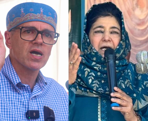 Omar Abdullah, Mehbooba Mufti trailing after first round