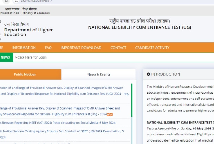 NEET UG Final Answer Key 2024 Soon at exams.nta.ac.in; Result, Toppers List in 11 Days