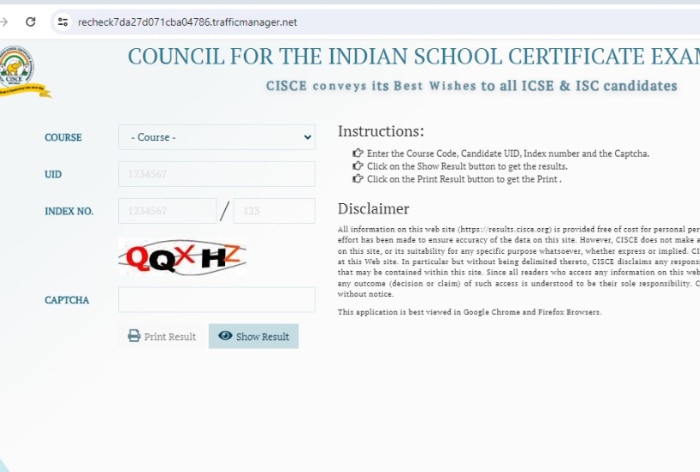 ICSE, ISC Results 2024: CISCE Class 10th, 12th Re-Check Result Declared at cisce.org; Direct Link