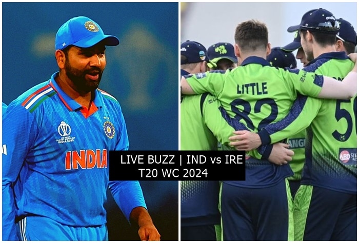 LIVE BUZZ | IND vs IRE, T20 WC 2024: Rohit to Open With Kohli – REPORT