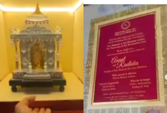 Inside Anant Ambani-Radhika Merchant’s Extravagant Wedding Invite: Giant Silver Temple, Gold Idol, Handwritten Note From Nita Ambani, and Much More