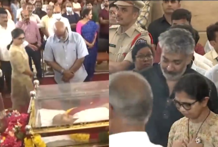 Ramoji Rao Passes Away at 87: MM Keeravani, SS Rajamouli Arrive to Pay Their Last Respect At Ramoji Rao Film City