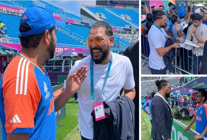 Rohit Sharma-Yuvraj Singh BROMANCE Steals Show After India Beat Ireland in T20 WC 2024 Match; Pics go VIRAL!