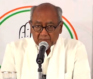 Counting stalled at polling centre in MP's Rajgarh as EVMs' seal not matching: Digvijaya Singh