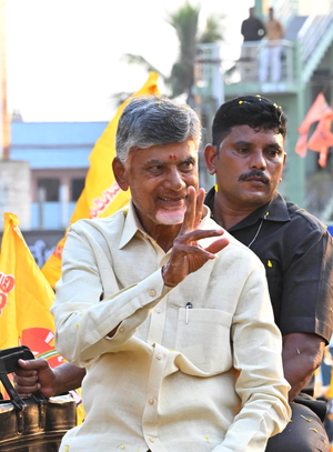 TDP-led alliance heading for clean sweep in Andhra Assembly polls (Lead)