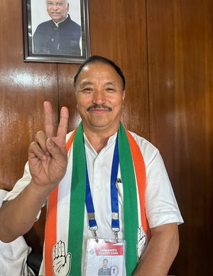 Congress wrests sole Nagaland LS seat from ruling NDPP (Lead)