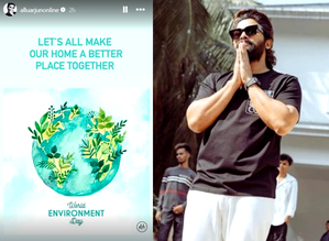 On World Environment Day, Allu Arjun urges fans to make the planet a 'better place together'