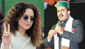 Kangana Ranaut races ahead of Cong's Vikramadtiya Singh in Mandi