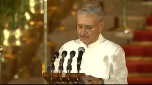 Rao Inderjit Singh takes oath as Union Minister in Modi 3.0