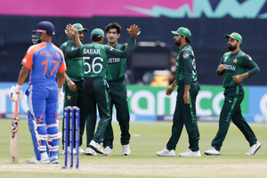 T20 World Cup: Naseem & Haris pick three wickets each as Pakistan bowl India out for 119