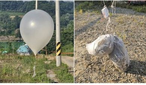 N.Korea sends 90 balloons carrying trash to S.Korea: Seoul's military (Ld)