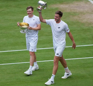 Wimbledon: Heliovaara and Patten save three championship-point to win men's doubles title