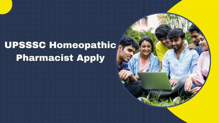 Apply for UPSSSC Homeopathic Pharmacist posts on upsssc.gov.in, age limit 40 years, salary up to Rs 92,300