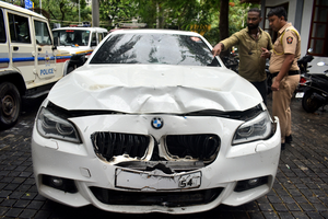 Mumbai BMW crash: Shiv Sena leader's fugitive son Mihir Shah nabbed after 60 hours (Lead)