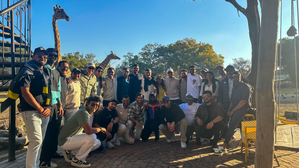 Team India enjoys wildlife tour in Harare ahead of third T20I