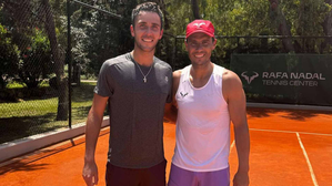 Nadal practises with Etcheverry in Bastad ahead of ATP Tour return