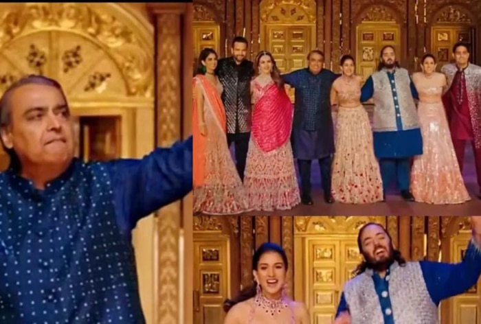 Ambani Clan Lit The Stage on Fire to Shah Rukh Khan’s ‘Deewangi Deewangi’ With Anant And Radhika, WATCH