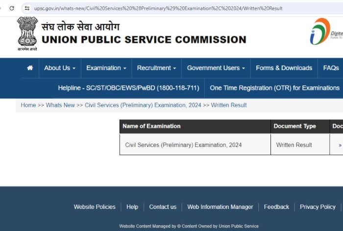 UPSC CSE Prelims Result 2024 Declared in Record 15 Days; What’s Next