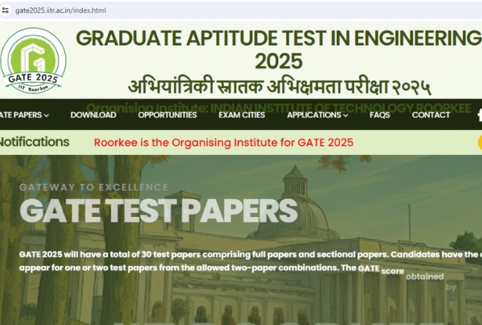 GATE Exam Date 2025 Expected Soon; Registration Likely to Begin in August