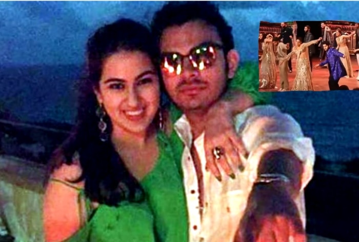 Sara Ali Khan And Rumoured Ex Veer Pahariya Dance Together at Anant-Radhika’s Sangeet Ceremony, Internet Gets Curious – WATCH