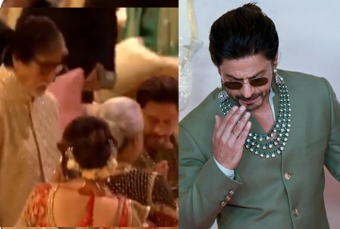 Shah Rukh Khan Touches Amitabh And Jaya Bachchan’s Feet at Anant-Radhika’s Wedding, Netizens Say ‘Kabhi Khushi Kabhie Gham Reunion, Much?’ – WATCH