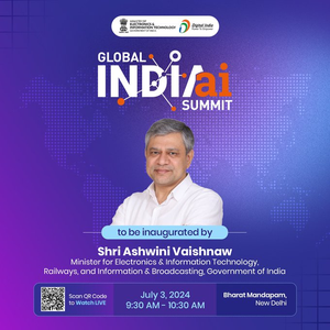 Union Minister Ashwini Vaishnaw to inaugurate 'Global IndiaAI Summit 2024'