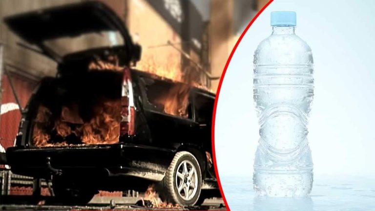 Car Safety Alert: Beware of Fire Risks from Water Bottles in Your Vehicle