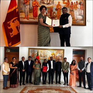 Rakesh Ramanlal Shah appointed Honorary Consul of Sri Lanka in Gujarat, receives Commission of Appointment