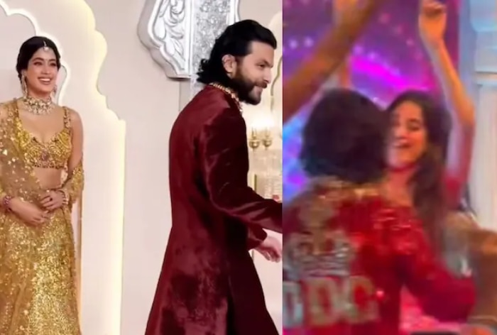 Janhvi Kapoor Dances Close to Beau Shikhar Pahariya at Anant and Radhika’s Wedding; Fans Say ‘Agla Number Inka’ – WATCH