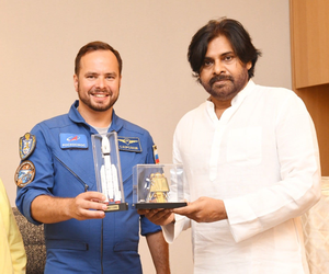 Pawan Kalyan meets Russian cosmonaut Korsakov, discusses space park in Andhra