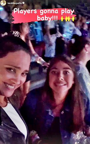 Lara Dutta shares precious moments with daughter at Taylor Swift’s concert