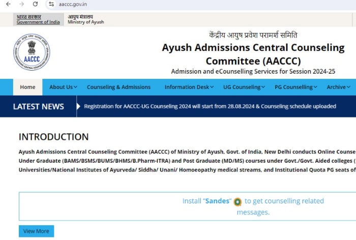 AYUSH NEET UG Counselling 2024 Schedule Released; Round 1 Registration, Seat Allotment Dates Here