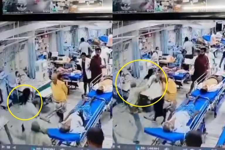 Woman Doctor Pulled By Hair, Head Banged On Metal Frame At Andhra Hospital; Disturbing Video Emerges