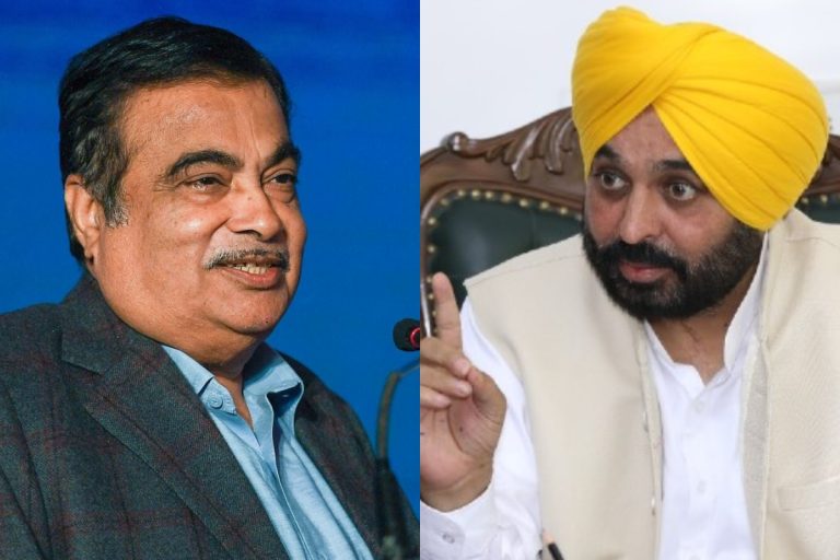 Nitin Gadkari ‘Warns’ Bhagwant Mann Over Law And Border Situation In Punjab