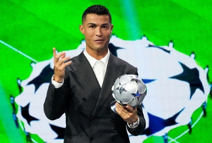 WATCH: Cristiano Ronaldo Receives Special Award From UEFA Champions League For Being Highest Goal-Scorer