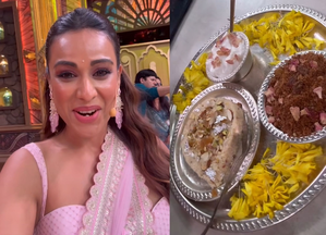 Nia Sharma cooks Janmashtami special thali, take a look inside