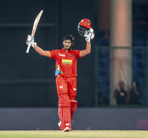 DPL T20: Arya's historic ton leads South Delhi Supertstarz to big win over Purani Dilli 6