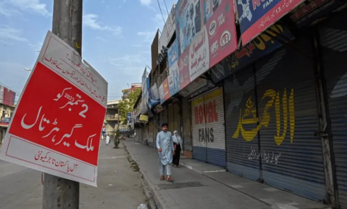 Traders in Pakistan observe nationwide shutter-down strike, slam government for imposing arbitrary taxes