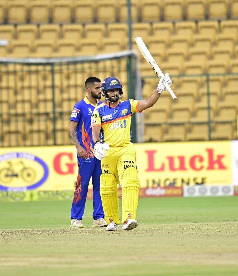 Maharaja Trophy T20: Karun Nair, Karthik SU's partnership seals victory for Mysore Warriors