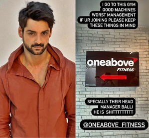 Karan Wahi lashes out at his gym's head manager