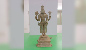 15th-century era Vishnu idol seized in TN; 7 arrested